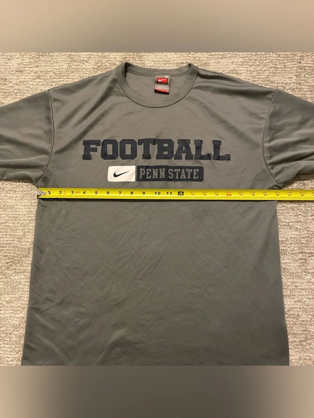 Vintage Nike Team Penn State Nittany Lions Football T-Shirt Mens Medium Y2K
